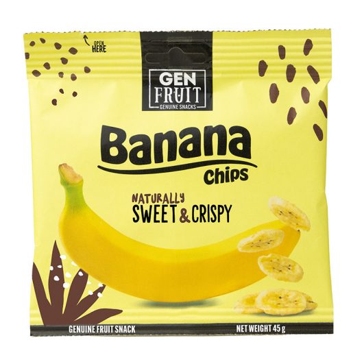 Gen Fruit banán chips 45g