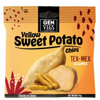 Gen Vegs sárga édesburgonya chips 45g