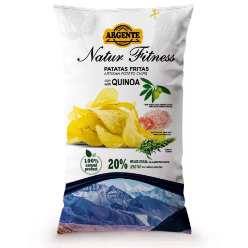 Argente Natur Fitness Chips 150g extra szűz olíva olajjal, himalaya sóval és quinoaval