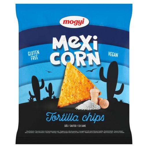 Mogyi Mexi Corn sós tortilla chips 90 g
