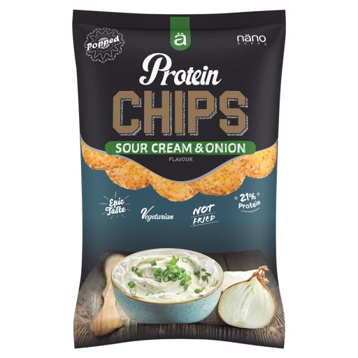 Nanosupps Protein chips 40g hagymás tejfölös