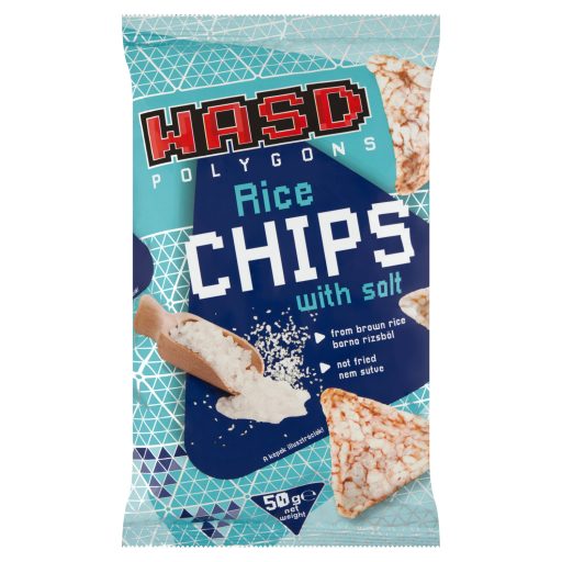 Wasd Polygons rizs chips 50g sós