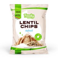 Foody free lencsechips 85g sós gm, lm, vegán