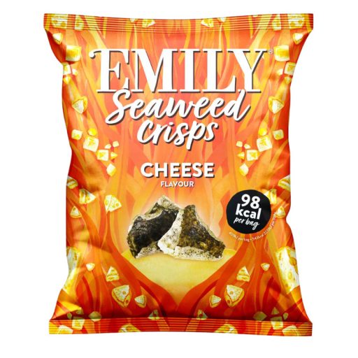 Emily Abakus tengeri moszat crips 18g vegán sajttal és tápióka bevonattal