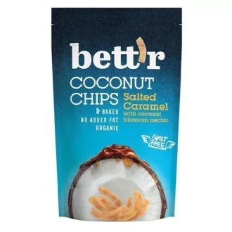Bett'r kókusz chips70g sós-karamell bio