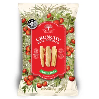   Temole ropogós rizstekercs 75g paradicsomos salsa ízű gluténmentes