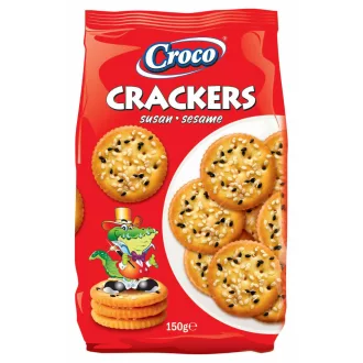 Croco kréker 150g szezámmagos