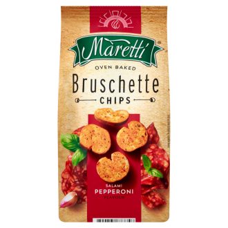   Maretti pepperoni szalámi ízesítésű pirított kenyérkarikák 70 g