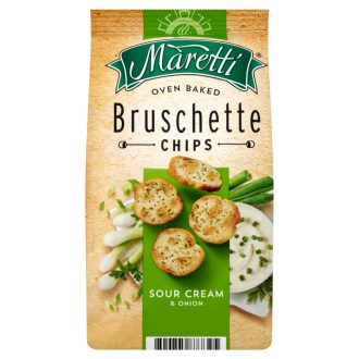   Maretti tejföl és hagyma ízesítésű pirított kétszersült karikák 70 g