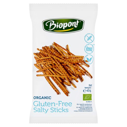 Biopont bio gluténmentes dekor-sós sóspálcika 45 g