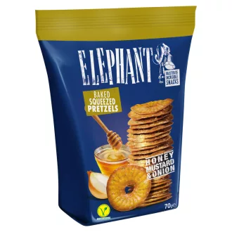 Elephant chips tallér 70g méz-mustár-hagyma