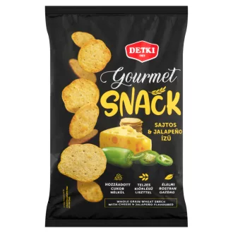Detki Gourmet Snack 100g sajtos-jalapenos