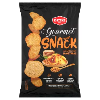 Detki Gourmet Snack 100g karamellizált hagymás