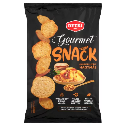 Detki Gourmet Snack 100g karamellizált hagymás