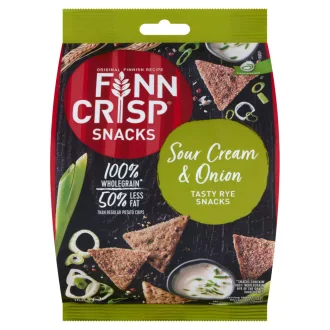 Finn Crisp ropogós snack 150g tejfölös hagymás rozs