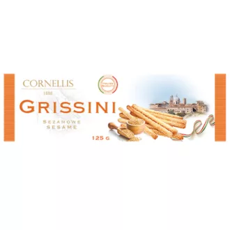 Cornellis grissini rudak 125g sesame