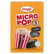   Mogyi Micro Pop mikrohullámú sütőben elkészíthető sajtízű pattogatni való kukorica 3 x 100 g (300 g)