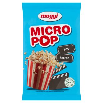   Mogyi Micro Pop sós, mikrohullámú sütőben elkészíthető pattogatni való kukorica 100 g