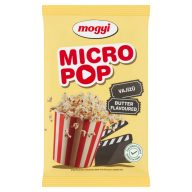   Mogyi Micro Pop mikrohullámú sütőben elkészíthető vajízű pattogatni való kukorica 100 g