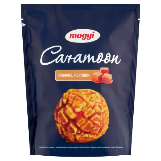 Mogyi Caramoon édes vajkaramellás cukormázzal bevont pattogatott kukorica 70 g