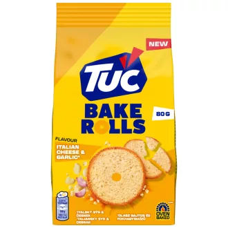   TUC Bake Rolls cheese-garlic Italian cheese-garlic 80x15 80 g