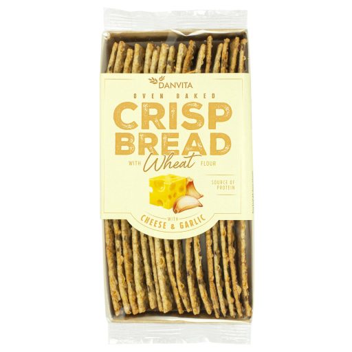 Danvita ropogós lapkenyér 130g sajtos-fokhagymás