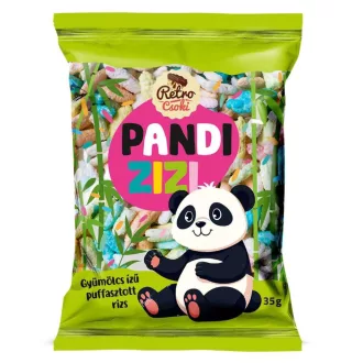 Retro Pandi zizi 35g vegyes gyümölcsízű cukorbevonattal