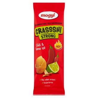   Mogyi Crasssh! mogyoró 60g Strong chili-lime ízű tésztabundában