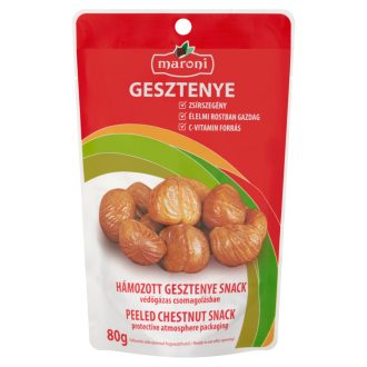 Maroni hámozott gesztenye snack 80 g