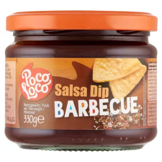 Poco Loco Salsa szósz BBQ ízesítéssel 330 g
