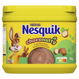   Nesquik csokis-mogyorós ízű instant cukrozott kakaóitalpor 350 g
