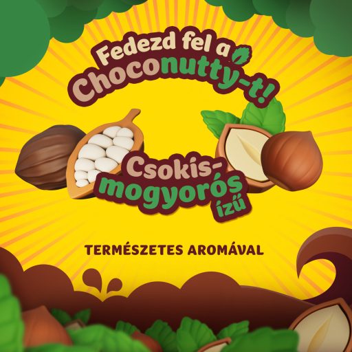 Nesquik csokis-mogyorós ízű instant cukrozott kakaóitalpor 350 g