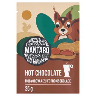 Mantaro mogyoróvaj ízű forró csokoládé italpor 25 g
