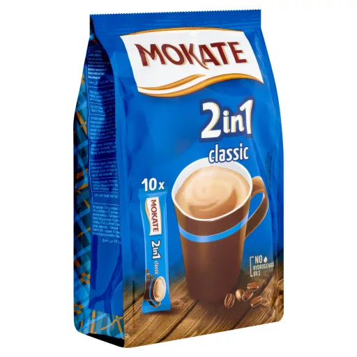 Mokate 2in1 Classic azonnal oldódó kávéspecialitás 10 x 14 g (140 g)