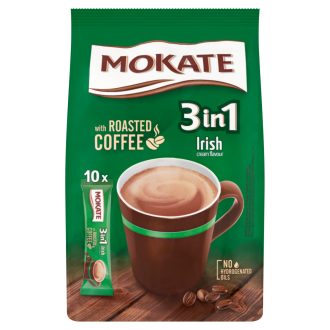   Mokate 3in1 azonnal oldódó kávéspecialitás Irish Cream likőr ízesítéssel 10 x 17 g (170 g)