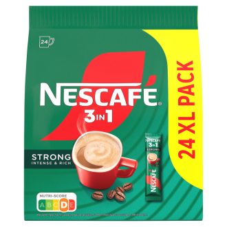   NESCAFÉ 3in1 Strong Intense & Rich azonnal oldódó kávéspecialitás 24 x 16 g (384 g)
