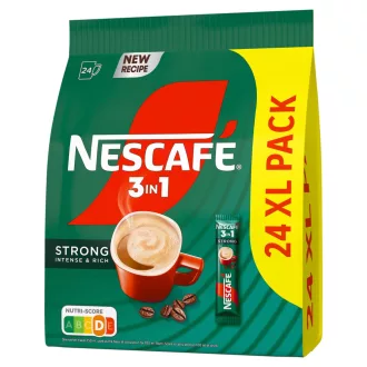   NESCAFÉ 3in1 Strong Intense & Rich azonnal oldódó kávéspecialitás 24 x 14 g (336 g)