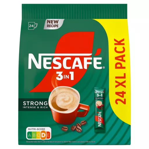 NESCAFÉ 3in1 Strong Intense & Rich azonnal oldódó kávéspecialitás 24 x 14 g (336 g)
