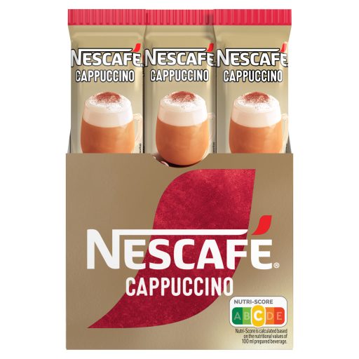 NESCAFÉ Cappuccino azonnal oldódó kávéspecialitás 8 x 13,5 g (108 g)