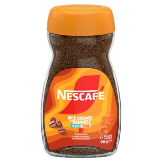 NESCAFÉ karamell ízű azonnal oldódó kávé 95 g