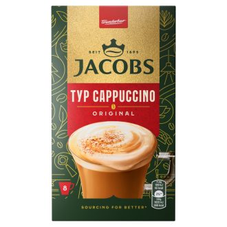   Jacobs Cappucino azonnal oldódó kávéitalpor 8 x 11,6 g (92,8 g)