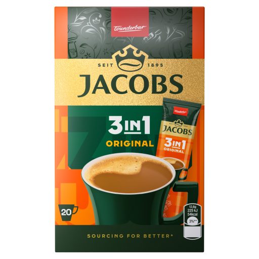 Jacobs instant kávé 20x12,6g 3in1