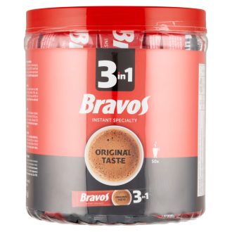 Bravos 3in1 instant kávéspecialitás 50 x 17 g (850 g)