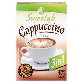   Sweetab 3in1 cappuccino azonnal oldódó kávéspecialitás 10 x 10 g (100 g)