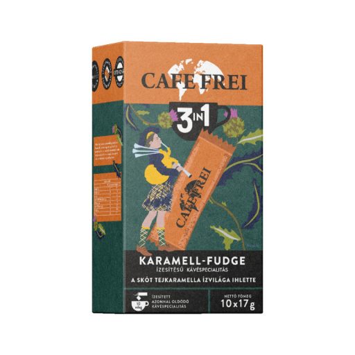 Café Frei instant kávé 10x17g 3in1 Skót karamell-Fudge