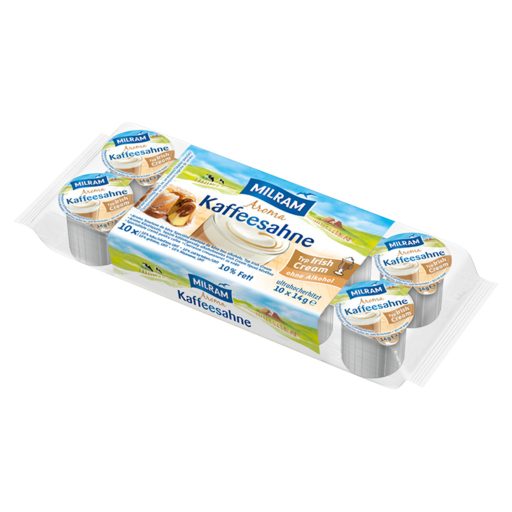 Milram kávétejszin 10x14g Irish Cream ízesítésű
