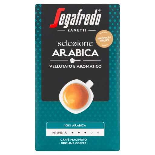 Segafredo Zanetti Selezione Arabica őrölt, pörkölt kávé 250 g