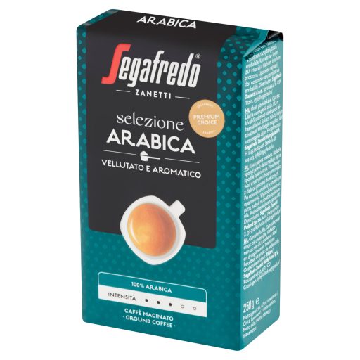 Segafredo Zanetti Selezione Arabica őrölt, pörkölt kávé 250 g
