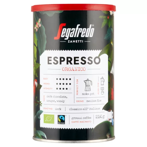 Segafredo kávé 250g organico őrölt
