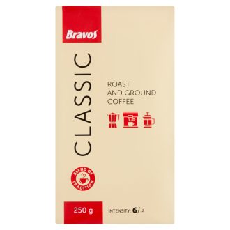 Bravos Classic őrölt, pörkölt kávé 250 g